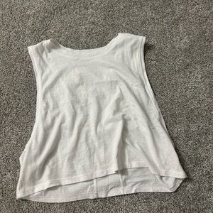 Women’s white aerie tank top size small
